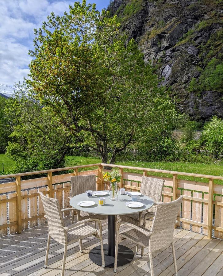 2 BR apt in quiet, beautiful Flåm valley Exterior foto